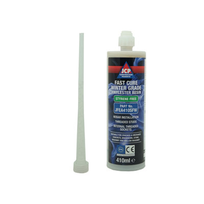 Jcp Fixings Eta Option 1 Vinylester Fast Cure Winter Grade Injection Resin 410MlFjjfea410SfwBox Of 12 from B&Q