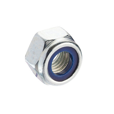 Unifix Class 8 Nylon Insert Nuts P Type Din 982 BzpM12 X 1.75 from B&Q
