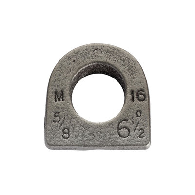 Unifix 6.1/2 Degree Taper Washers S/colM16 / 5/8"Vt6516 000Box Of 100 from B&Q