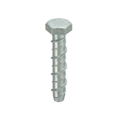 B&Q -  All-Purpose Anchors Hexagon Head Galv M10 X 100Box Of 50
