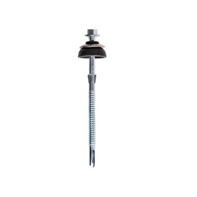 Jcp Fixings Fibre Cement Screws Heavy Section Bzp 6.3 X 235mmFjfch63235Box Of 50 from B&Q