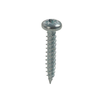 Unifix Twinthread Woodscrews Pozi Round Head Bzp10G X 1.1/4" (5.0 X 30mm)9Tqtqrndpz/121Box Of 200 from B&Q