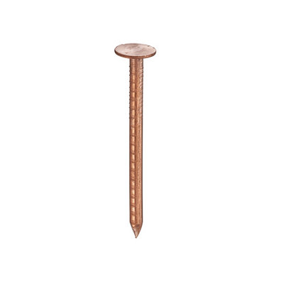 Unifix Copper Clout Nails 38 X 3.00mm1Kg BagNon Ferrous Nails - from B&Q