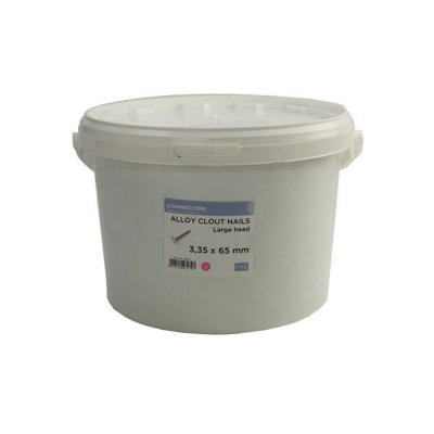 Unifix Aluminium Clout Nails 40 X 2.65mm4Kg Tub - from B&Q