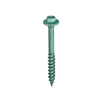 Timberdrive Screws Green Organic Coating Ce 7.0 X 150mmBox Of 50 - from B&Q