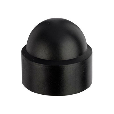 Unifix Black Plastic Cover Caps M16Nncb16For Nuts Or BoltsBox Of 50 from B&Q