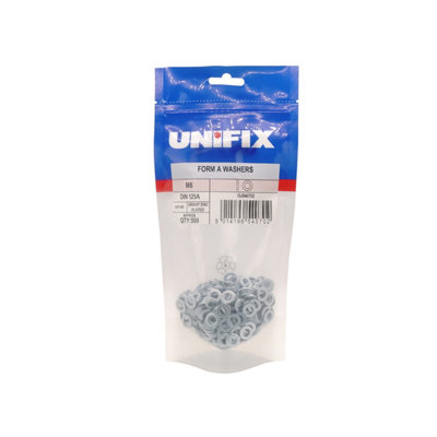 B&Q -  Form A Washers Din 125A Hv140 BzpM20 (21.0)Pouwsa Ds20 081Box Of 250