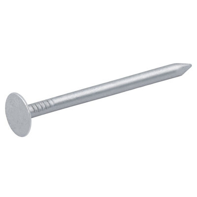 1 Kilo Galvanised Clout Nails Roofing Timber Woodwork 25 X 2.65mm from B&Q