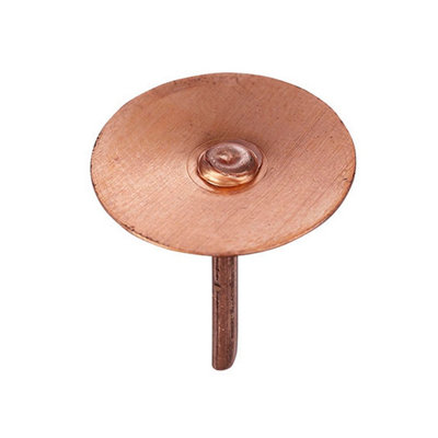 Unifix Copper Disc Rivets 3/4" (20mm)100 PackMpn 9Cudrtq/005 - from B&Q