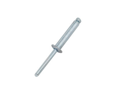 Jrp Riveting Products 4.8 X 25mm Steel Dome Head RivetsJrpsd4825Box Of 250 from B&Q