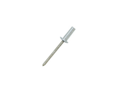 Jrp Riveting Products 4.8 X 12.5mm AluminiumA2 Stainless Steel Dome Head RivetsJrpassds4812Box Of 500 from B&Q
