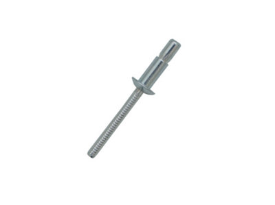 Jrp Riveting Products 4.8 X 14.5mm Steel Dome HeadJrpsdh4814Box Of 250 from B&Q