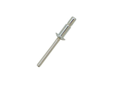 Jrp Riveting Products 6.4 X 14.5mm A2 Stainless Steel Dome Head RivetsJrpssdh6414Box Of 200 from B&Q