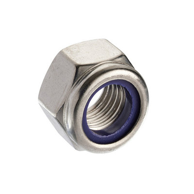 Unifix A2-304 St/st Nylon Insert Nuts P Type Din 982M6 X 1.00 from B&Q