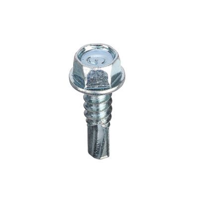 Unifix Unisex Silver 4.8 X 19Mm Hex Head General Purpose Screw - Box Of 100 In - Image 5