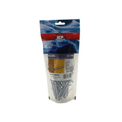 Jcp Fixings Woodfix Self-Drilling Screws 5.5 X 120mmFjpowfl55120Perfect For Light SectionsBox Of 500 from B&Q