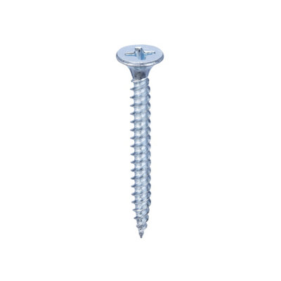 Unifix Drywall Screws Bugle Head Fine Thread Bzp 3.5 X 42mmBox Of 1000 from B&Q