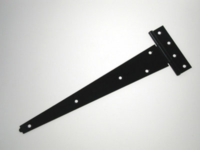 Unifix Prs 121L Light Tee Hinge Exb 305mm (12In)SteelBlackBox Of 109Tqijth/031 from B&Q
