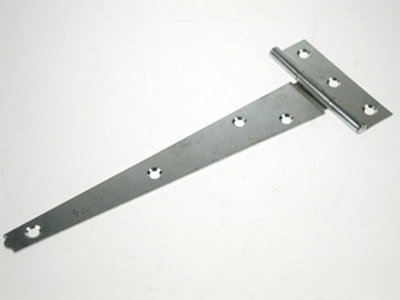 Unifix Prs 121L Light Tee Hinge 305mm (12") Bright Zinc-Plated SteelBox Of 10 from B&Q