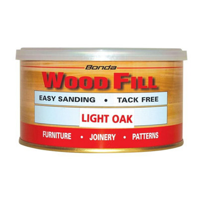 Bonda Wood Fill Two Part Filler Rapid Hardening White 500G from B&Q