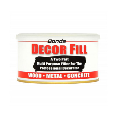 Rustins Bonda Decor Fill 500GRapid Hardening Multi-Purpose Filler For WoodMetal & Concrete from B&Q