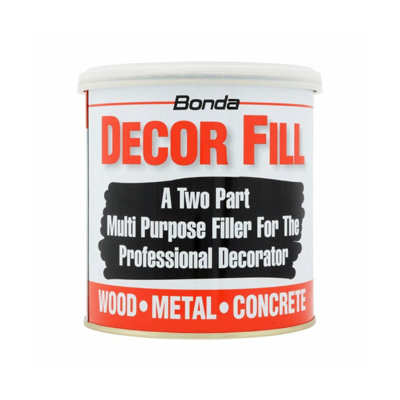 Rustins Bonda Decor Fill 1.5KgRapid Hardening Multi-Purpose Filler For WoodMetal & Concrete from B&Q