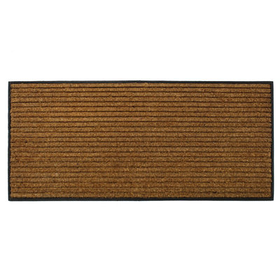 Primeur Natural Ribbed Heavy Duty Scraper Mat100Cm X 45Cm from B&Q