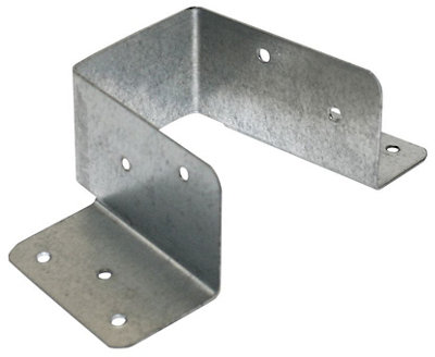 B&Q -  Galvanised Steel Joist Hanger (W)50mmPack Of 10