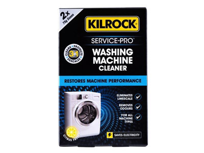Kilrock Service Pro Washing Machine Cleaner 2Pk - Black - Hygienic Clean & Descaler - Increases Machine Life - Image 5