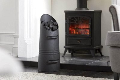B&Q Coal/Black Scuttle Bucket Hod - 03
