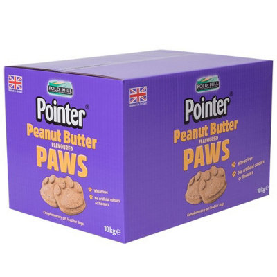  - Pointer Wheat Free Peanut Butter Paws 10Kg