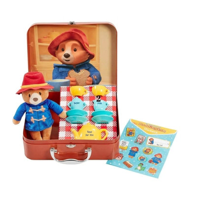 Rainbow Designs Paddington's Toy 9 Piece Children's Tea Set with Suitcase - Image 8
