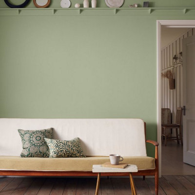 Morris & Co. Water-Based Acrylic Eggshell Leafy Arbour from B&Q