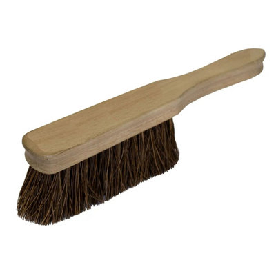 Charles Bentley Wooden Sweeping Hand Brush Stiff Hard Bassine Bristles Cleaning Scrubbing Brush from B&Q