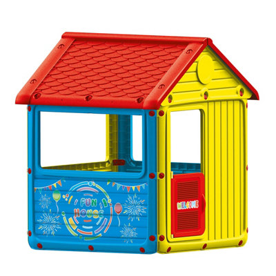 Dolu Kids My First House Wendy Playhouse Indoor Or Outdoor Easy Installation