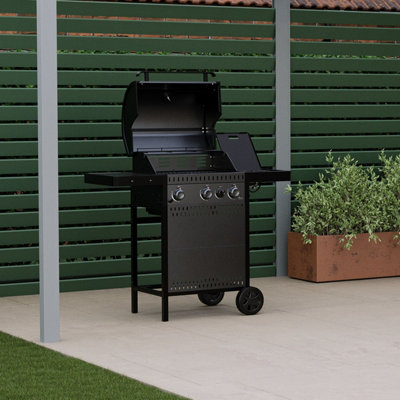 Charles Bentley 3-Burner Gas Bbq Grill Ottimo 310 Outdoor Trolley Barbecue from B&Q