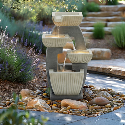 Charles Bentley Elbe Cascading Water Feature from B&Q