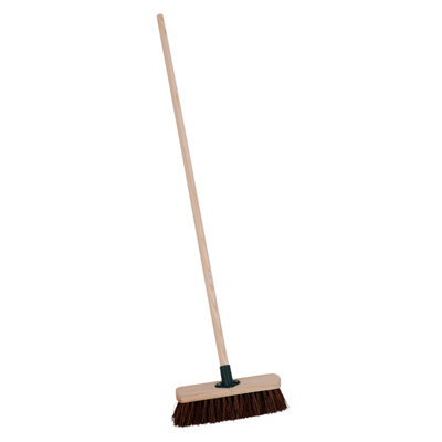 Charles Bentley 11.4" Bassine Broom Garden Maintenance from B&Q