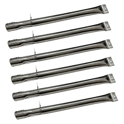 Charles Bentley Unisex Silver 6 Burner Gas Bbq Burner Set Of 6 In - Image 3