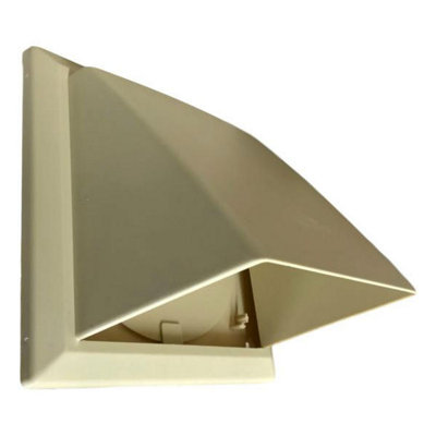Domus 6902C Cowled Vent Grille For 150mm / 6 Inch Duct (Cotswold Sand) from B&Q