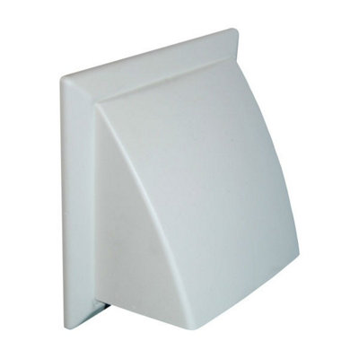 Domus 6902W Cowled Vent Grille For 150mm / 6 Inch Duct (White)Domus 6902W Cowled Vent Grille For 150mm / 6 Inch Duct (White) from B&Q