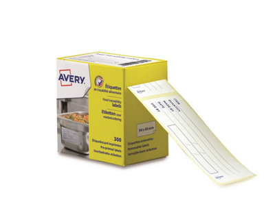 Avery Food Traceability Labels 300 Pre-printed Labels per Roll - Image 6