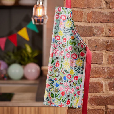 Ulster Weavers Born To Be Wild Graphic Print Kids Pvc Apron from B&Q