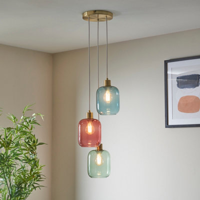 Shop ceiling lights.