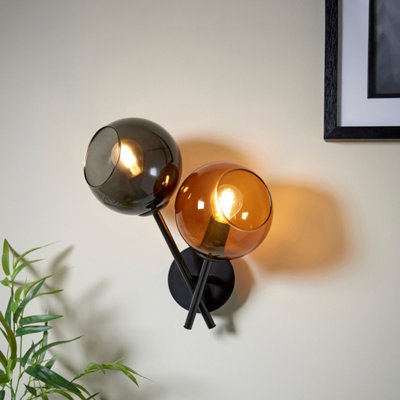 Shop wall lights.
