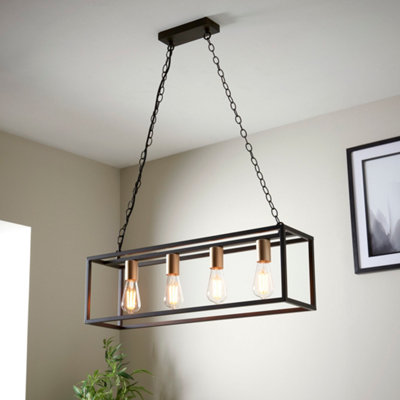 Shop indoor lighting.