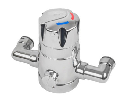 Bristan Sirrus Gummers Ts1503 Opac Exposed Thermostatic Mixer Shower Valve 148-158mm from B&Q