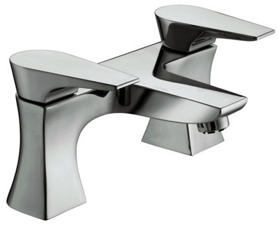 Bristan Hou Bf C Hourglass Bath Filler Mixer Tap Chrome from B&Q