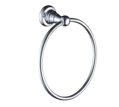 Bristan N2 Ring C 1901 Towel Ring Brass Chrome Plated from B&Q