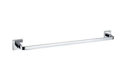 Bristan Sq Rail C Square Towel Rail Brass Chrome Plated from B&Q